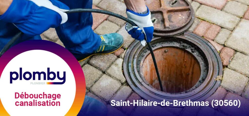 Débouchage canalisation Saint-Hilaire-de-Brethmas (30560)