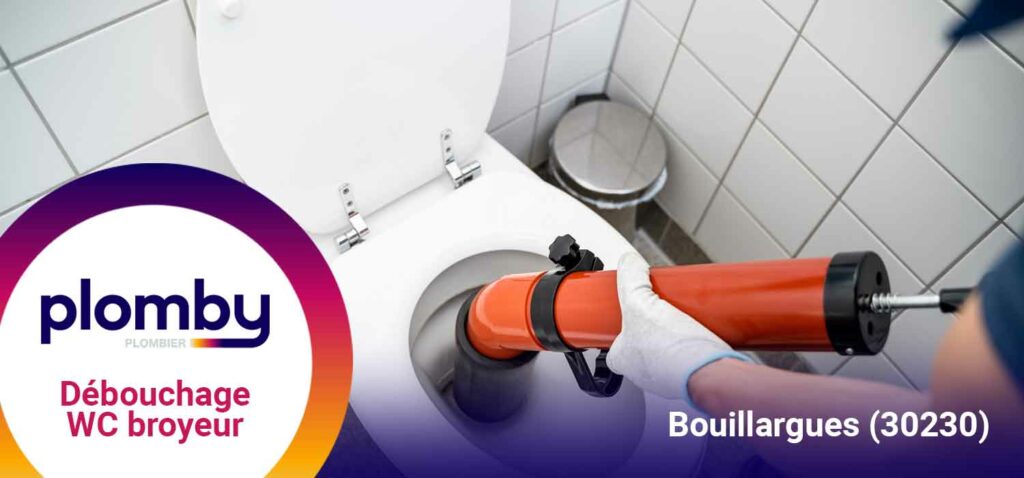 Débouchage WC broyeur Bouillargues (30230)