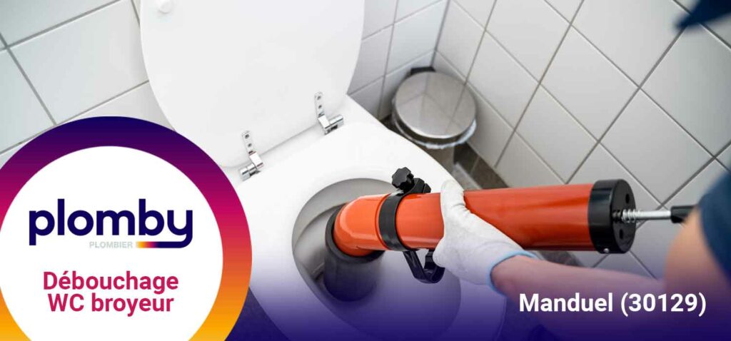 Débouchage WC broyeur Manduel (30129)