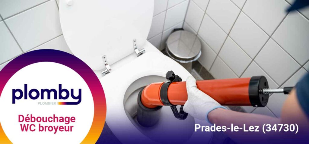 Débouchage WC broyeur Prades-le-Lez (34730)