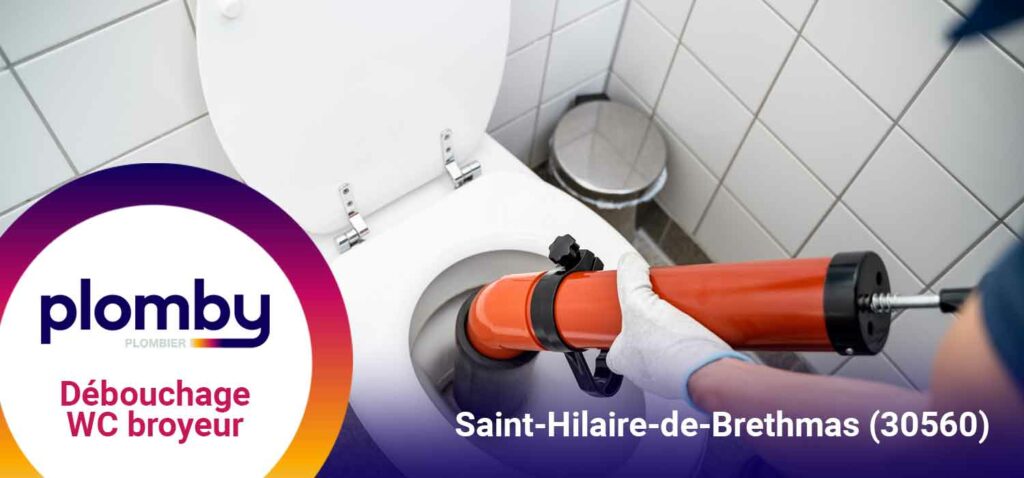 Débouchage WC broyeur Saint-Hilaire-de-Brethmas (30560)