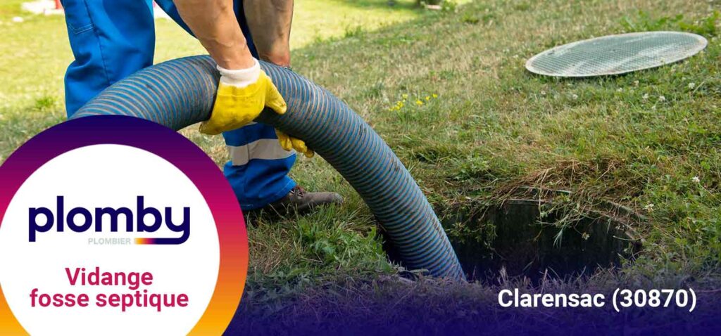 Vidange fosse septique Clarensac (30870)